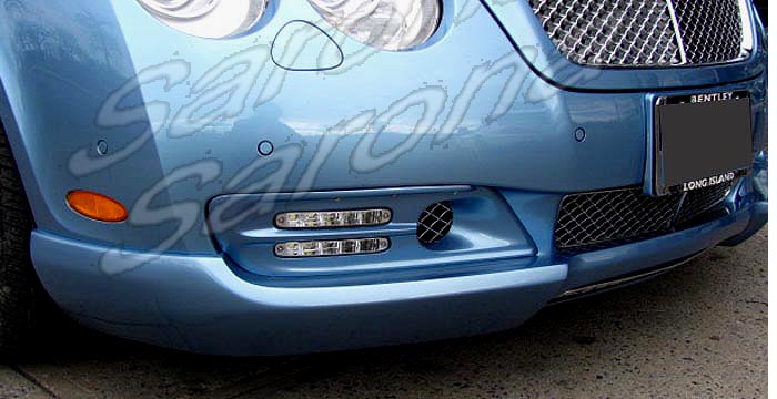 Custom Bentley GT Front Bumper Add-on  Coupe Front Add-on Lip (2003 - 2010) - $490.00 (Part #BT-001-FA)